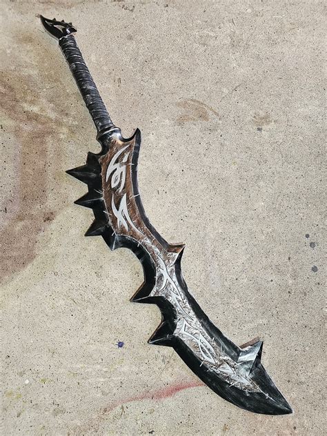 Fantasy Obsidian Sword - Etsy