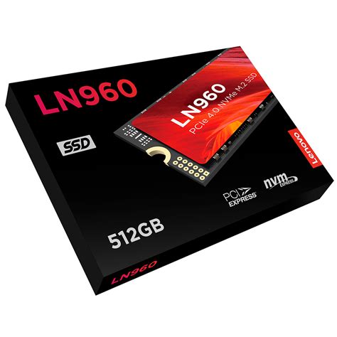 Unidad de Estado Sólido SSD Lenovo LN960 NVMe 512GB PCI Express 4 0