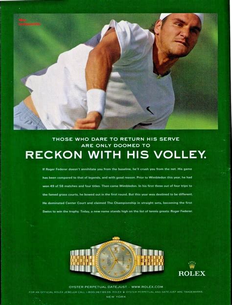 【f】 Is There Life After Roger Federer For Rolex In Tennis