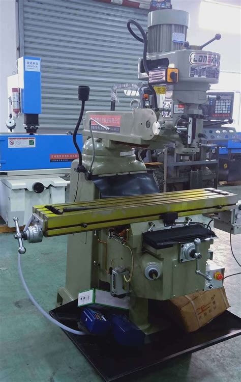 Metal Universal Horizontal And Vertical 6hg Turret Milling Machine