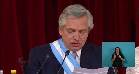 Las Claves Principales Del Discurso De Alberto Fernández En La Asamblea