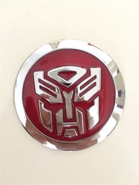 Car Decoration Transformers Emblem Metal Sticker Logo Metal Autobot ...