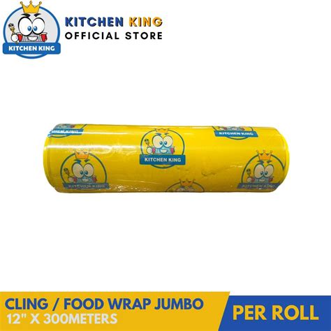 Food Wrap Plastic Cling Wrap 12 X 300 Meters Transparent Food