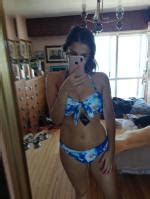 ZAFUL Daisy Print Tie Dye Bandeau Bikini Swimsuit In HOT PINK ZAFUL