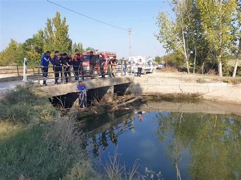 Osmaniye de sulama kanalında kadın cesedi bulundu Son Dakika