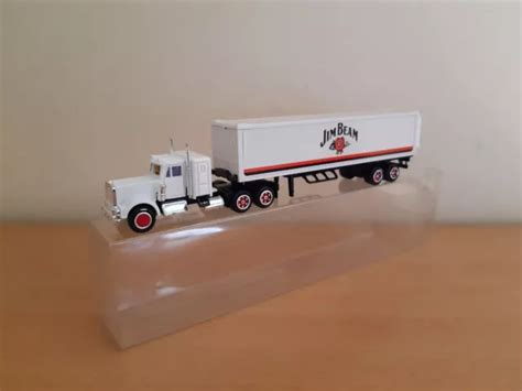 MAJORETTE 1 87 MAJOPUB Camion Kenworth W900 Semi Remorque Pub Jim Beam