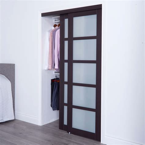 Renin Eu2240esfge048080 Euro 48 X 80 French Style 5 Lite Closet Doors Frosted