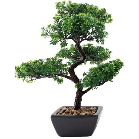 Ming Aralia Bonsai Kunstboom Op Voet 90cm Groen Uv Bestendig Artofit