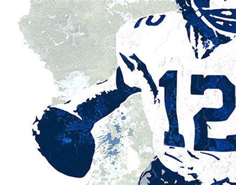 Fan Art Poster Roger Staubach Dallas Cowboys Legend Etsy