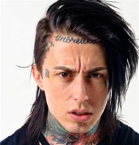 Ronnie Radke Neck Tattoos