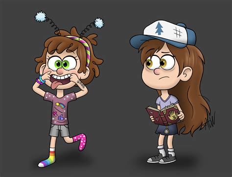 Gravity Falls Dipper And Mabel Older