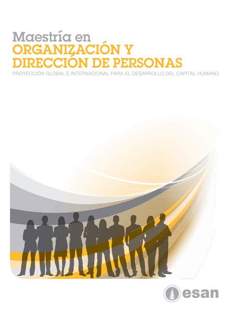 Pdf Maestr A En Organizaci N Y Direcci N De Personas El Objetivo De