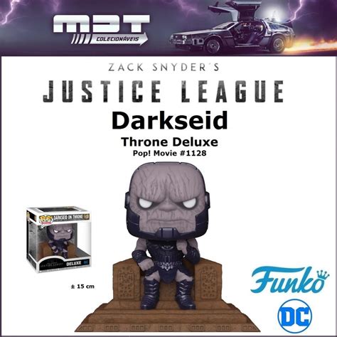 Funko Pop Zack Snyders Justice League Darkseid 1128 Throne Deluxe