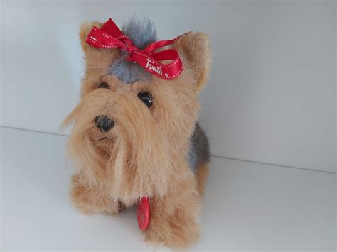 Plush Yorkshire Terrier Trudi Vintage Yorkshire Terrier Plush Trudi