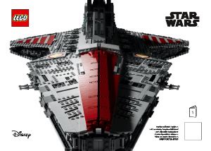 Manual De Uso Lego Set 75367 Star Wars Crucero De Ataque Clase Venator