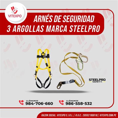 Arn S De Seguridad Argollas Econ Mico Modelo Apa E Steelpro M S