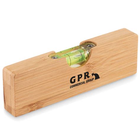 Bamboo Spirit Level Bottle Opener 503998 4imprint Co Uk