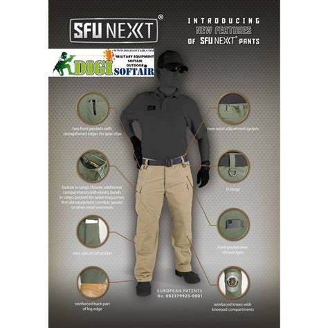 Sfu Special Forces Uniform Next Pants Olive Green Helikon Tex