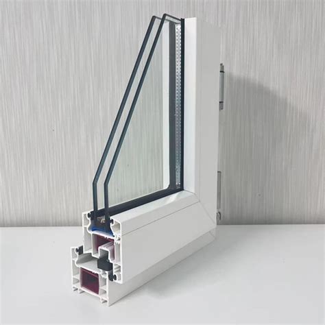 Gkbm 60 Upvc Casement Window Profiles With Drainage Grooves Design