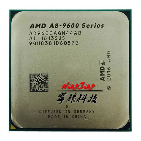 AMD A8 Series A8 9600 A8 9600 3.1 GHz 65W Quad Core CPU Processor ...