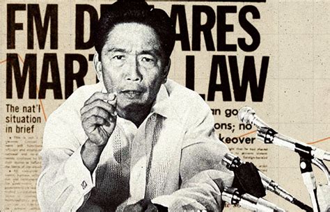 Marcos was still president when I finished high school. He continued to ...