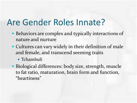 Ppt Chapter Gender Development Gender Roles And Gender Identity