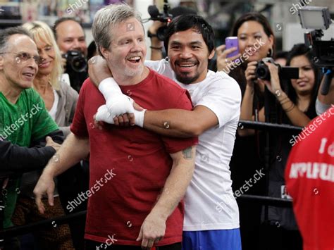 Freddie Roach Manny Pacquiao Manny Pacquiao Editorial Stock Photo ...