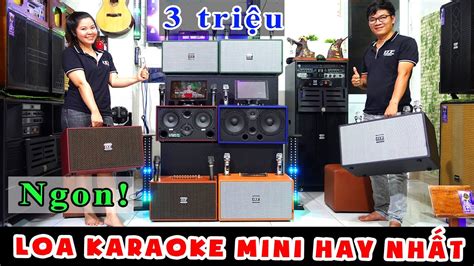 Loa Karaoke Mini Hay Nh T Trong T M Gi Tri U Loa X Ch Tay C Ng Su T