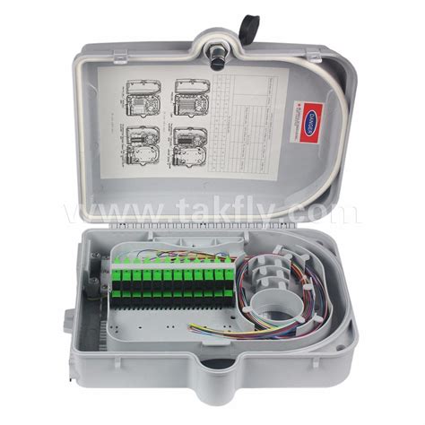 Fiber Optic 24 Port FTTH Terminal Box Distribution Box Optical