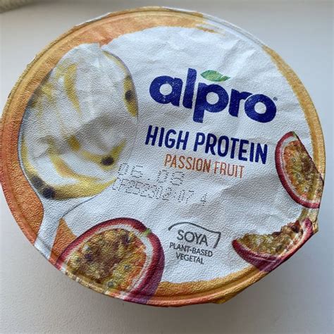 Alpro High Protein Passion Fruit Yogurt Review Abillion