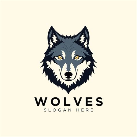 Premium Vector Wolf Head Mascot Logo Vector