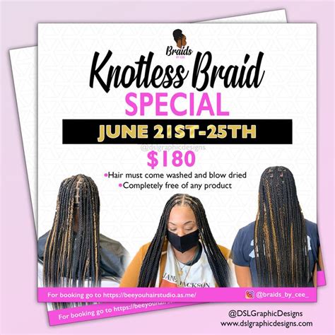 Hair Braiding Salons Near Me Prices Colby Petty