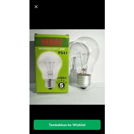 Jual Lampu Pijar Super Hyper 5 Watt Shopee Indonesia