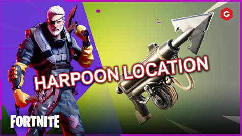 Where To Find A Harpoon Gun In Fortnite Week Season Youtube