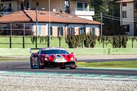 Imola Italy October 2022 Ferrari Challenge During Finali Mondiali