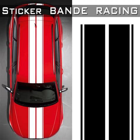 Stickers Bande Voiture Racing Tuning Pas Cher France Stickers