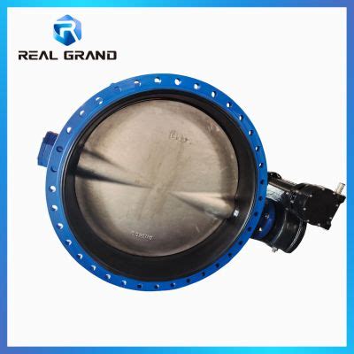 New Design Eccentric Flange Valve Wafer Manual Hand Wheel Resilient