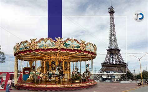 Instalarán carrusel en plaza de la Torre Eiffel en Gómez Palacio