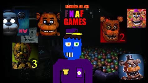 RANKING ALL THE FNAF GAMES YouTube