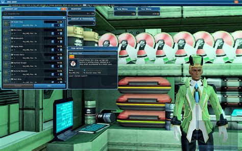 Shopping Plaza Phantasy Star Online 2 New Genesis Official Site Sega