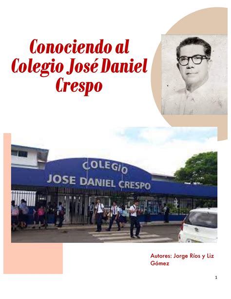 Conociendo al Colegio José Daniel Crespo 11M by JorgeRios16 Issuu