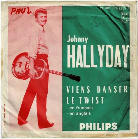 Johnny Hallyday 45T ORIGINAL Viens Danser Le Twist Kaufen Auf