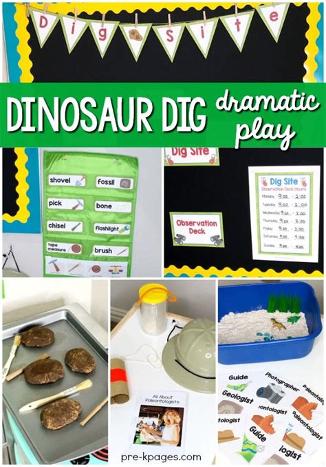 Dinosaur Dig Dramatic Play Kit Artofit