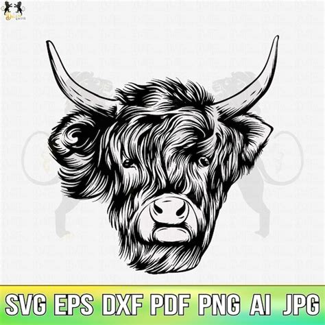 Highland Cow Svg Cut File