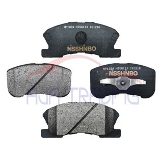 Genuine Nisshinbo Front Brake Pads With CLIPS For Toyota Wigo AT MT