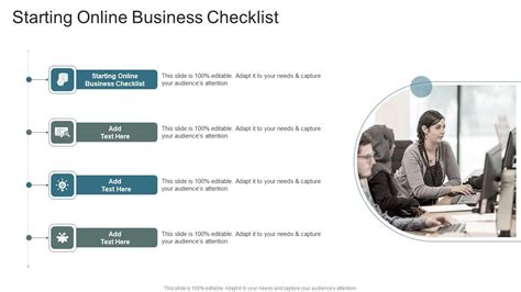 Starting Online Business Checklist In Powerpoint And Google Slides Cpb PPT Slide