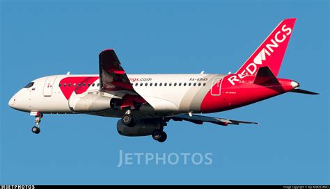 RA 89145 Sukhoi Superjet 100 95LR Red Wings Alp AKBOSTANCI