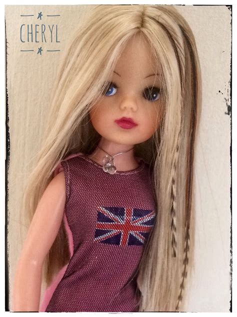 Sindy Rerooted With A Blend Of Shades Of Blonde And Feather Hair