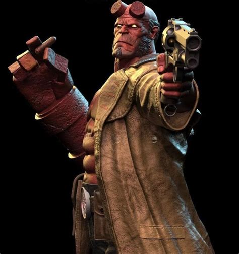 HellBoy STL CreaFig3D