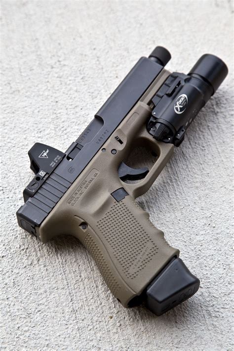 Tacticallurk Fde Glock Gen Trijicon Rmr Surefire X